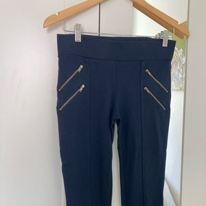 Zara Navy Blue Leggings
